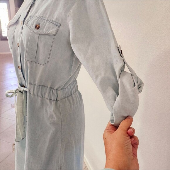 Speed Limit Light Blue Denim Dress - Picture 6 of 10